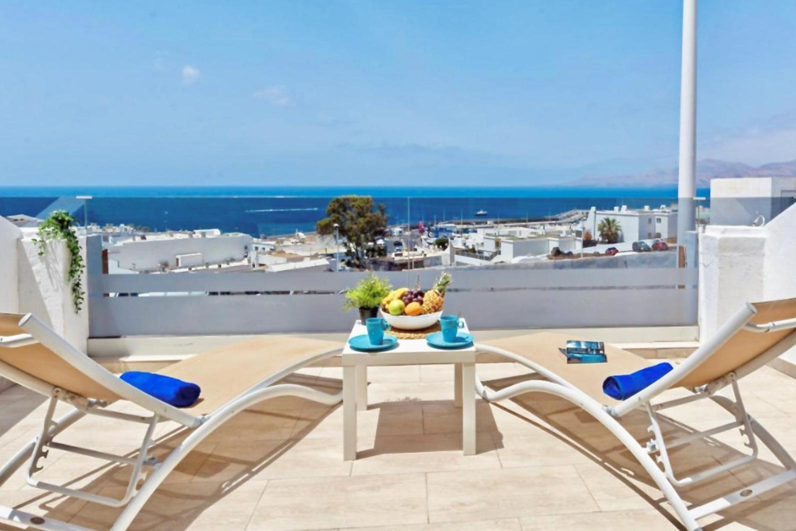 Vila Arthouse Sea View - Acquamarina E Zaffiro Puerto del Carmen  Exteriér fotografie