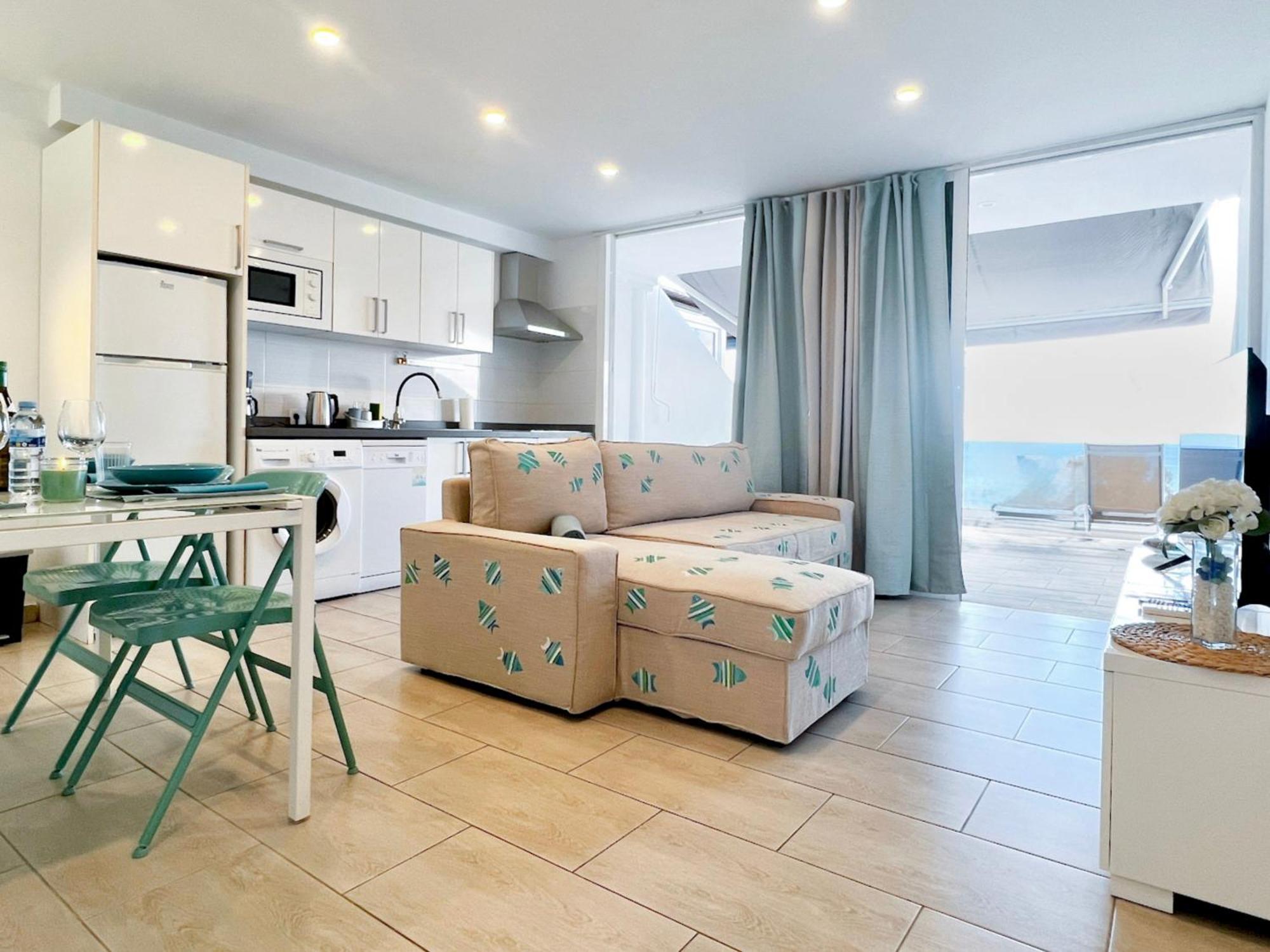 Vila Arthouse Sea View - Acquamarina E Zaffiro Puerto del Carmen  Exteriér fotografie