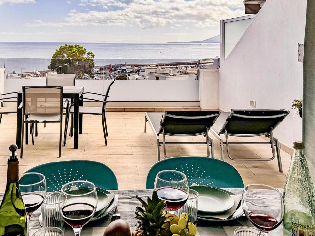 Vila Arthouse Sea View - Acquamarina E Zaffiro Puerto del Carmen  Exteriér fotografie